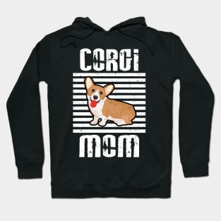 Corgi Mom Proud Dogs Hoodie